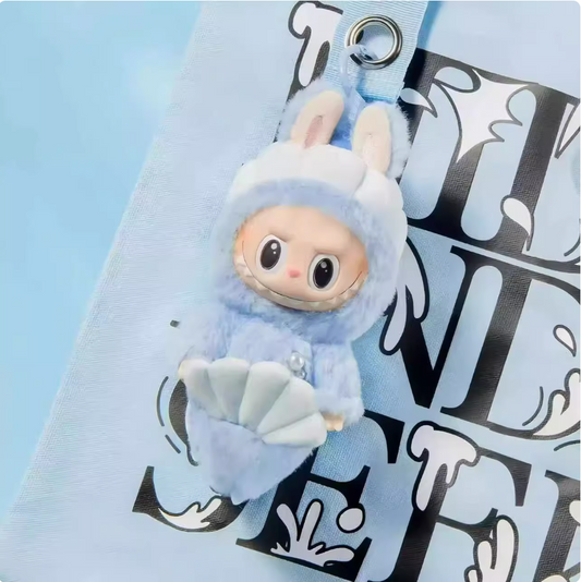 POPMART LABUBU Fish-Tailed Lion Limited Edition Silicone Rubber Furball Handheld Decoration for Singapore