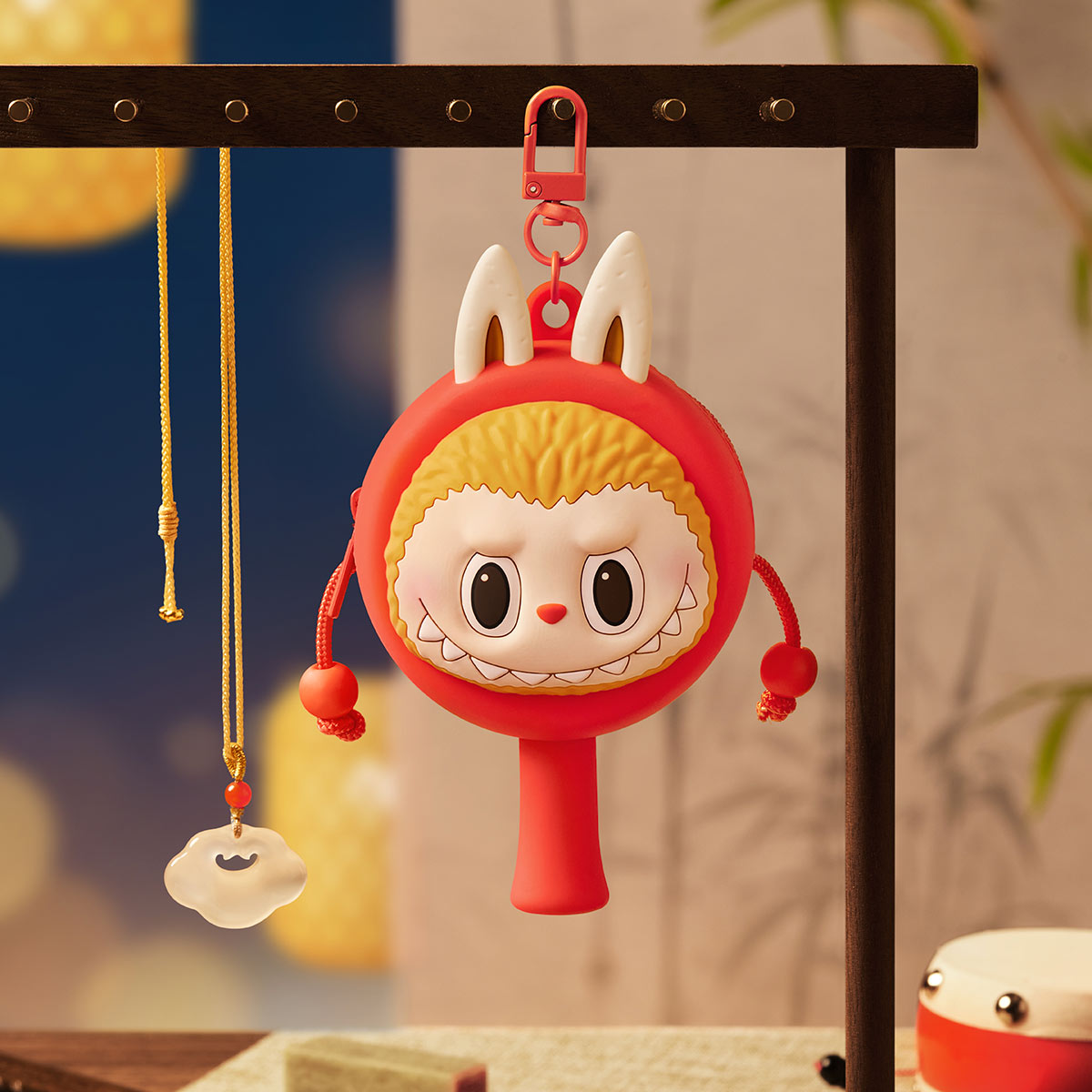 Let's Have Fun Together Series-Rattle-drum Earphone Case