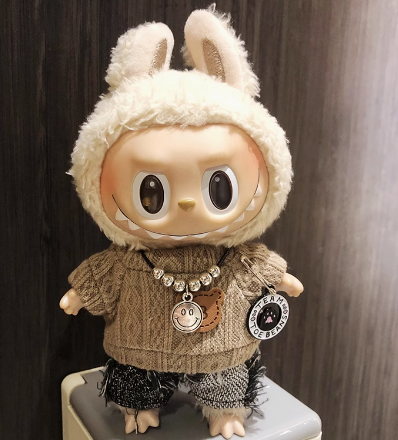 #3Labubu Fashion Capsule Collection - 15 Outfitable Doll Set (Mix & Match Styles)