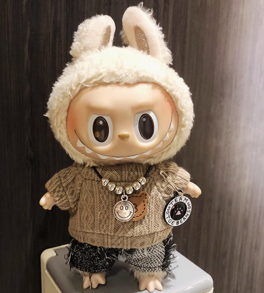 #3Labubu Fashion Capsule Collection - 15 Outfitable Doll Set (Mix & Match Styles)