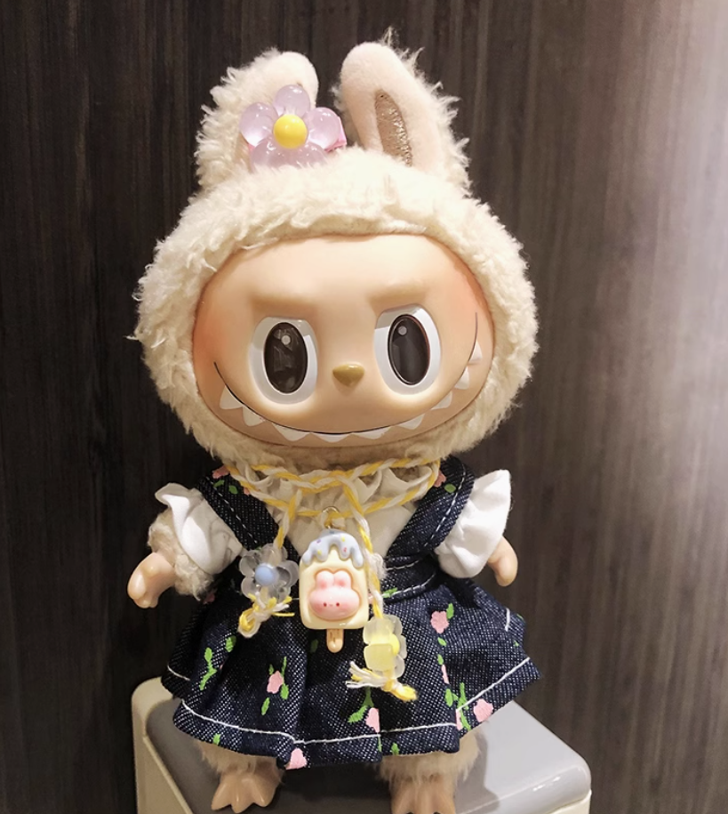 #3Labubu Fashion Capsule Collection - 15 Outfitable Doll Set (Mix & Match Styles)