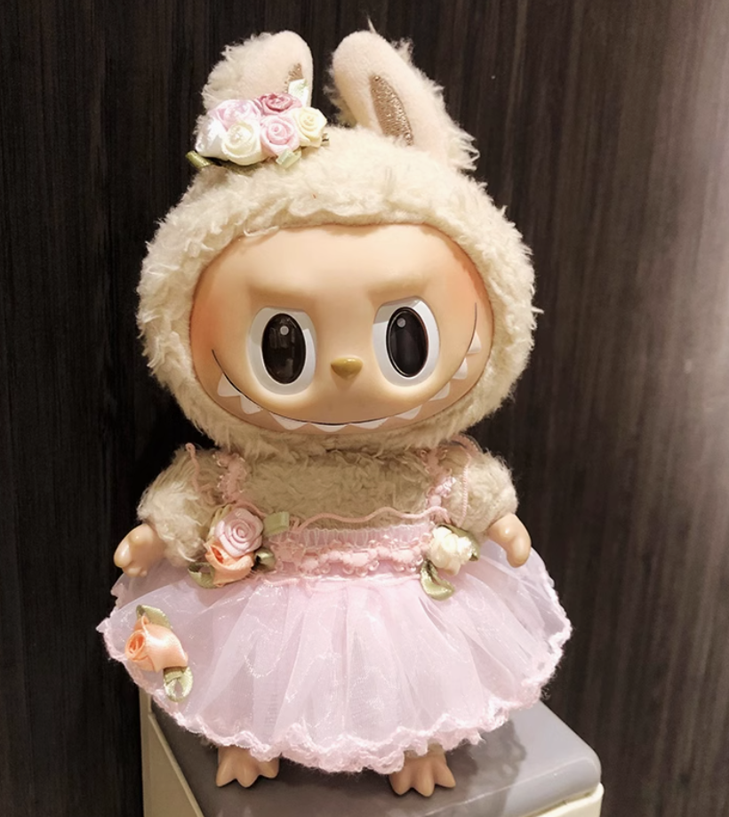#3Labubu Fashion Capsule Collection - 15 Outfitable Doll Set (Mix & Match Styles)