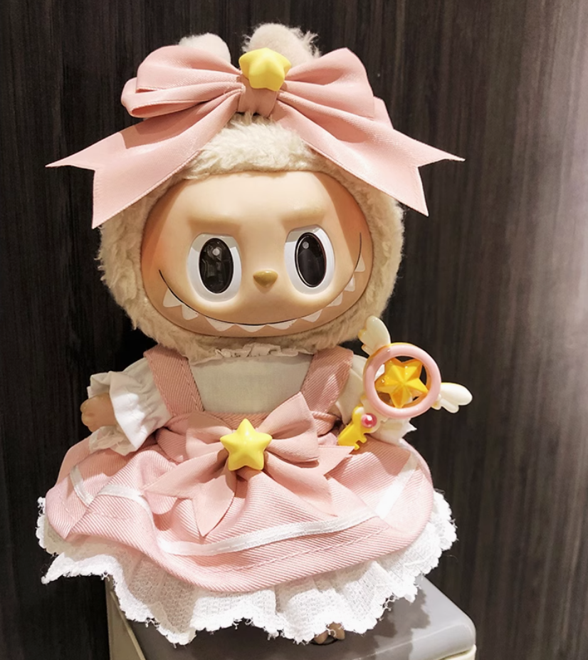 #3Labubu Fashion Capsule Collection - 15 Outfitable Doll Set (Mix & Match Styles)