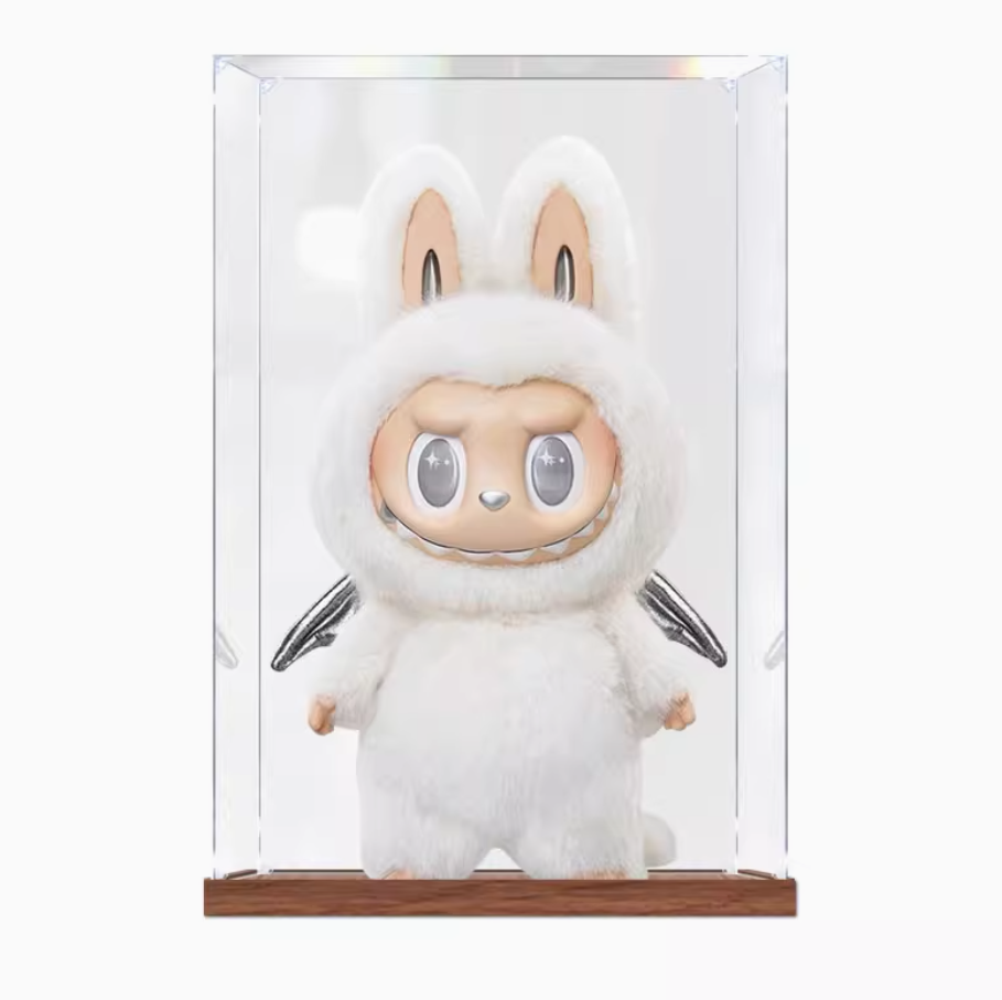 Acrylic display box suitable for bubble Mat labubu Yin sunny archangel Zimomo big head figure dust