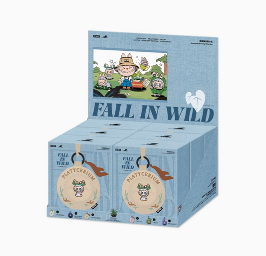 POPMART Mart LABUBU Spring Wild Home series Blind box Fisherman hat satchel bag