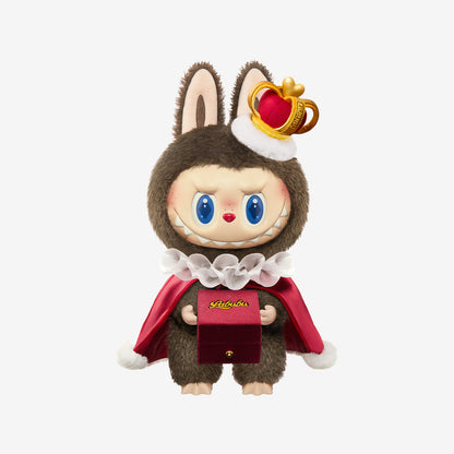 Labubu Royal Crown Edition - Popmart Exclusive Collectible Figure (10" Fluffy Plush)