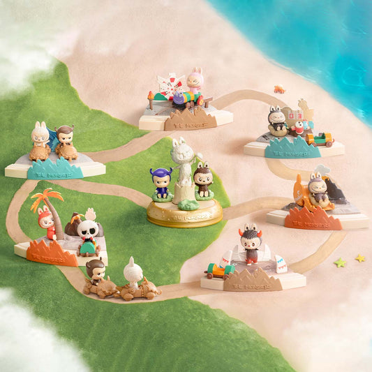 Labubu Playtime Adventures Blind Box Set - 7 Interactive Figures + Golden Trophy Chase!