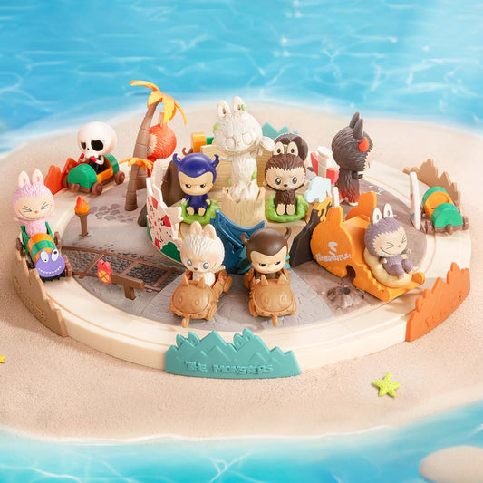 Labubu Playtime Adventures Blind Box Set - 7 Interactive Figures + Golden Trophy Chase!