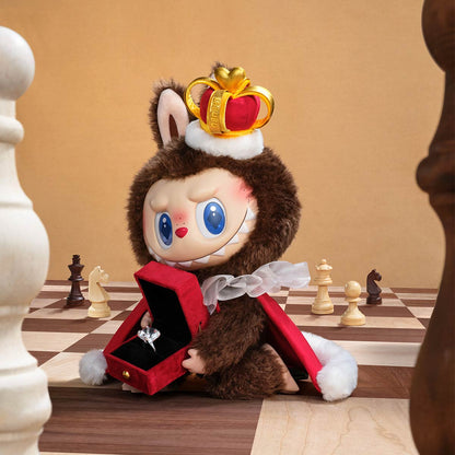 Labubu Royal Crown Edition - Popmart Exclusive Collectible Figure (10" Fluffy Plush)