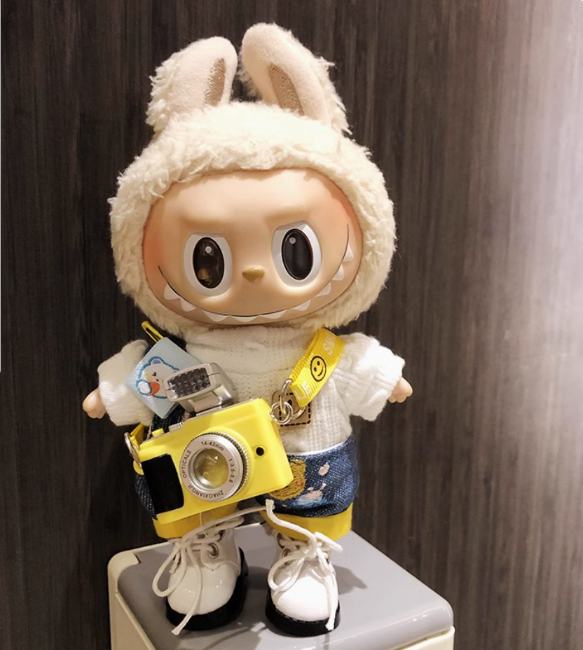 #3Labubu Fashion Capsule Collection - 15 Outfitable Doll Set (Mix & Match Styles)