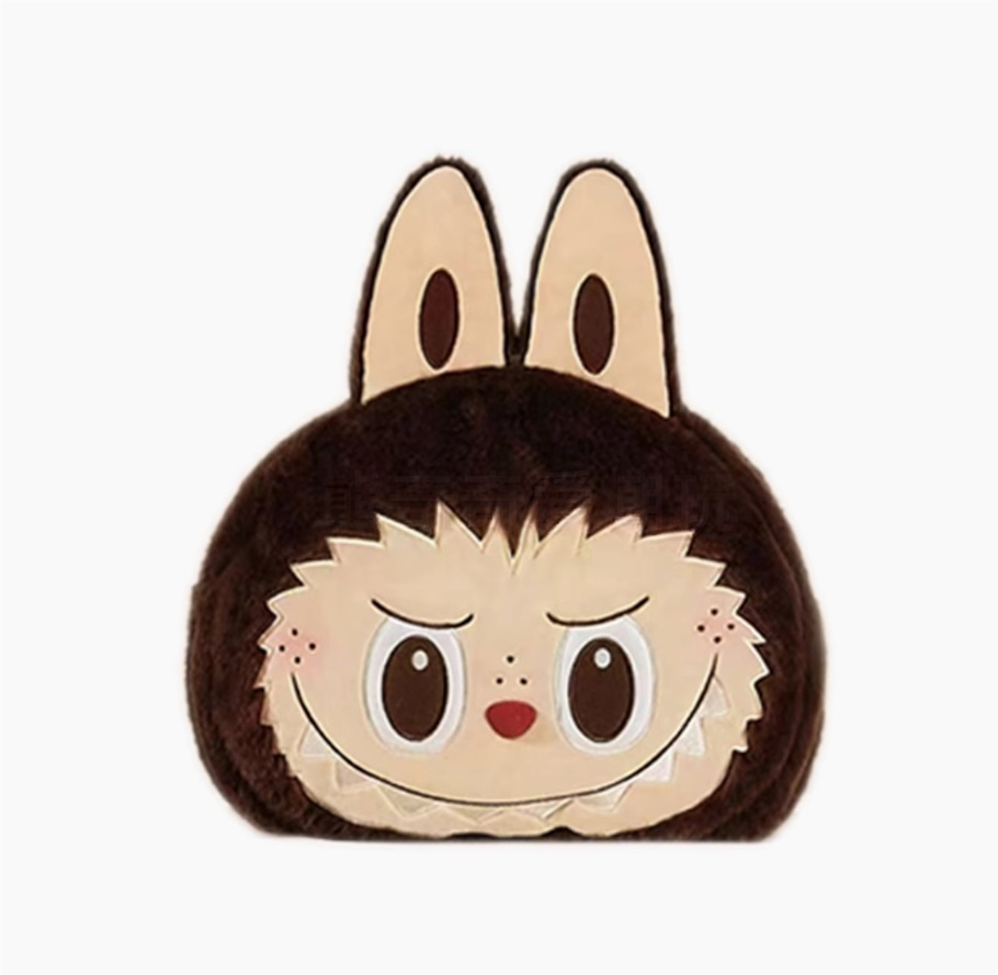 POPMART Foam Marte LABUBUB Christmas Gloves Shoulder plush Flip Tote figure crossbody bag around