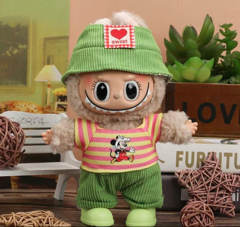 17cm  LABUBU CLOTHES